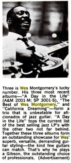 A Day in the Life/Wes Montgomery/A&M SP-30001